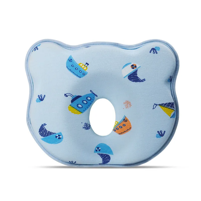 Cartoon Four Seasons Baby Headrest Anti-deviation Head Shaping For Children And Kids Pillow