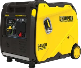 Champion 201318 3500W/4500W Generator Gas Inverter Low THD CO Shield New