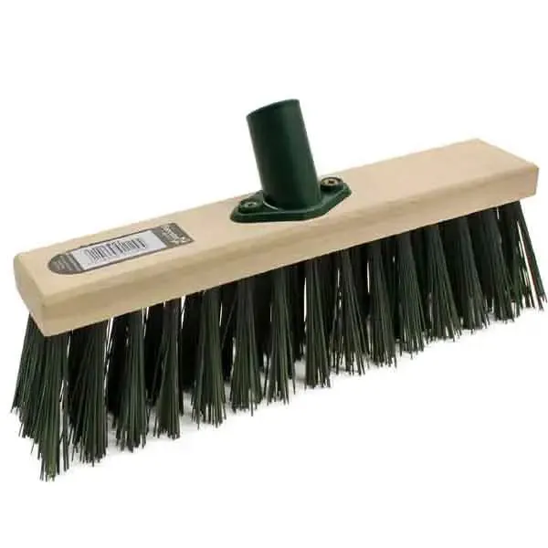 Charles Bentley Stiff PVC Broom Shafted