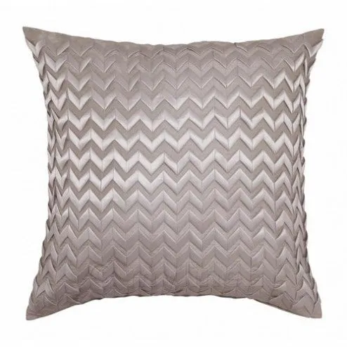 Chevron Latte European Pillowcase by Logan & Mason Ultima