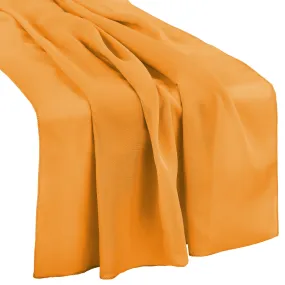 Chiffon Wedding Table Runner 10FT x 27" - Mustard Gold