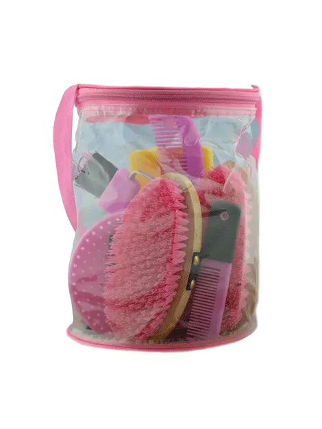 Child's Pink Grooming Kit