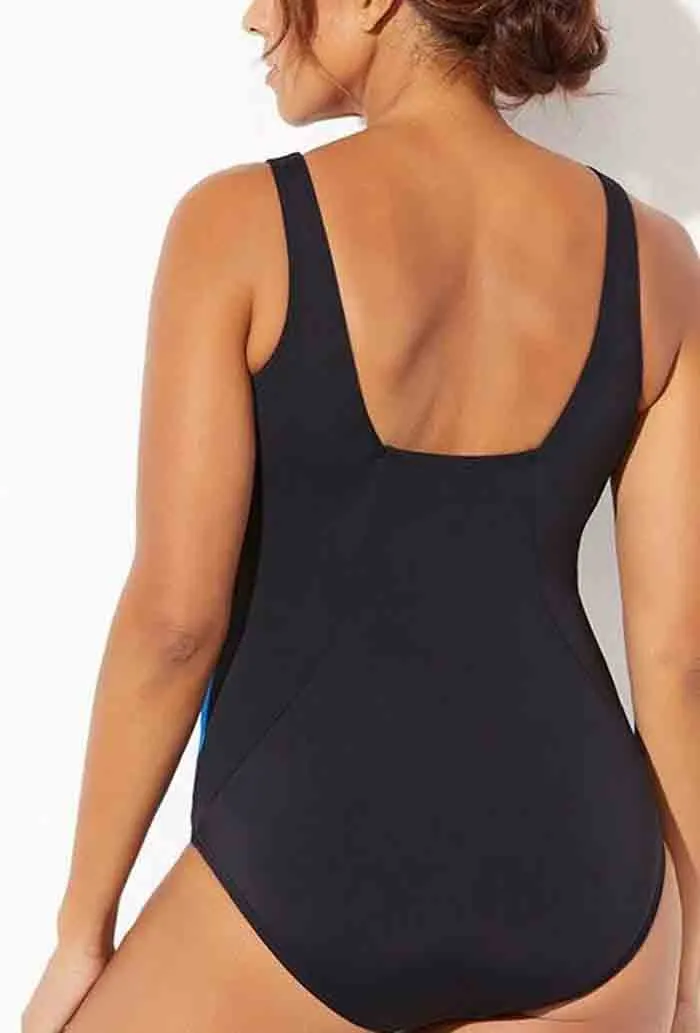 Chlorine Resistant  One  Piece Swimsuit