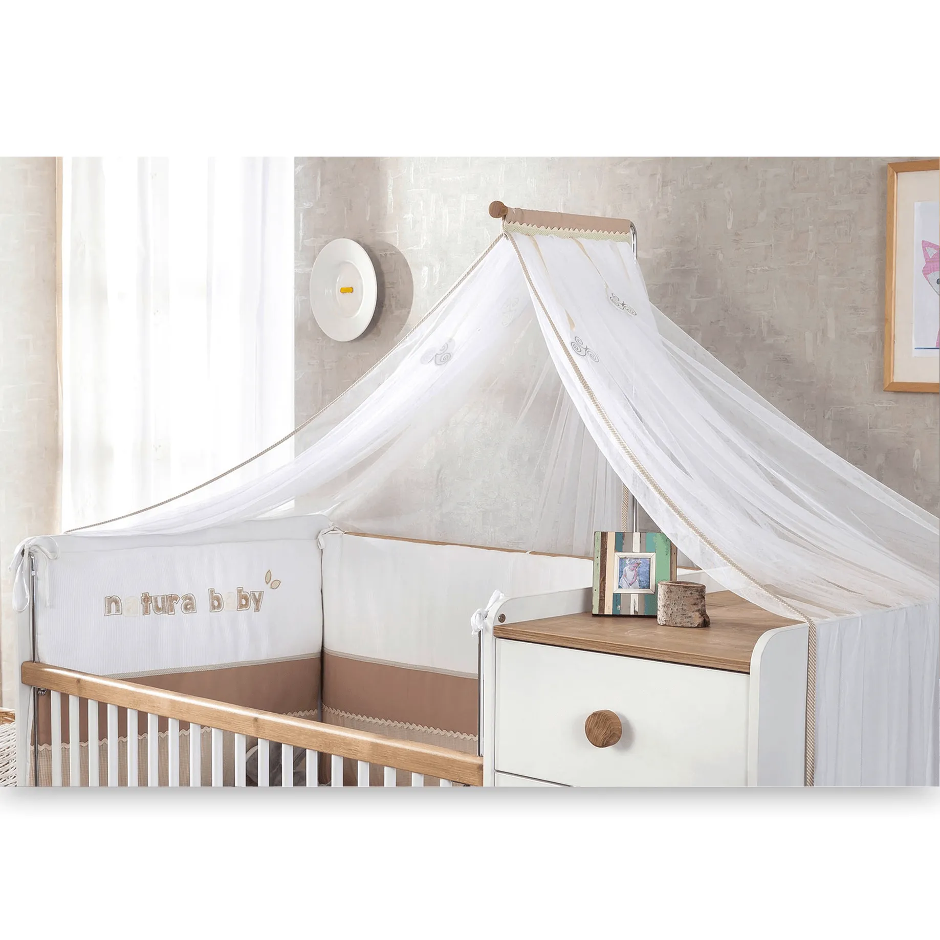 Cilek Natura Baby Sl Cot Canopy (Fits All Except 70X140 Cm)