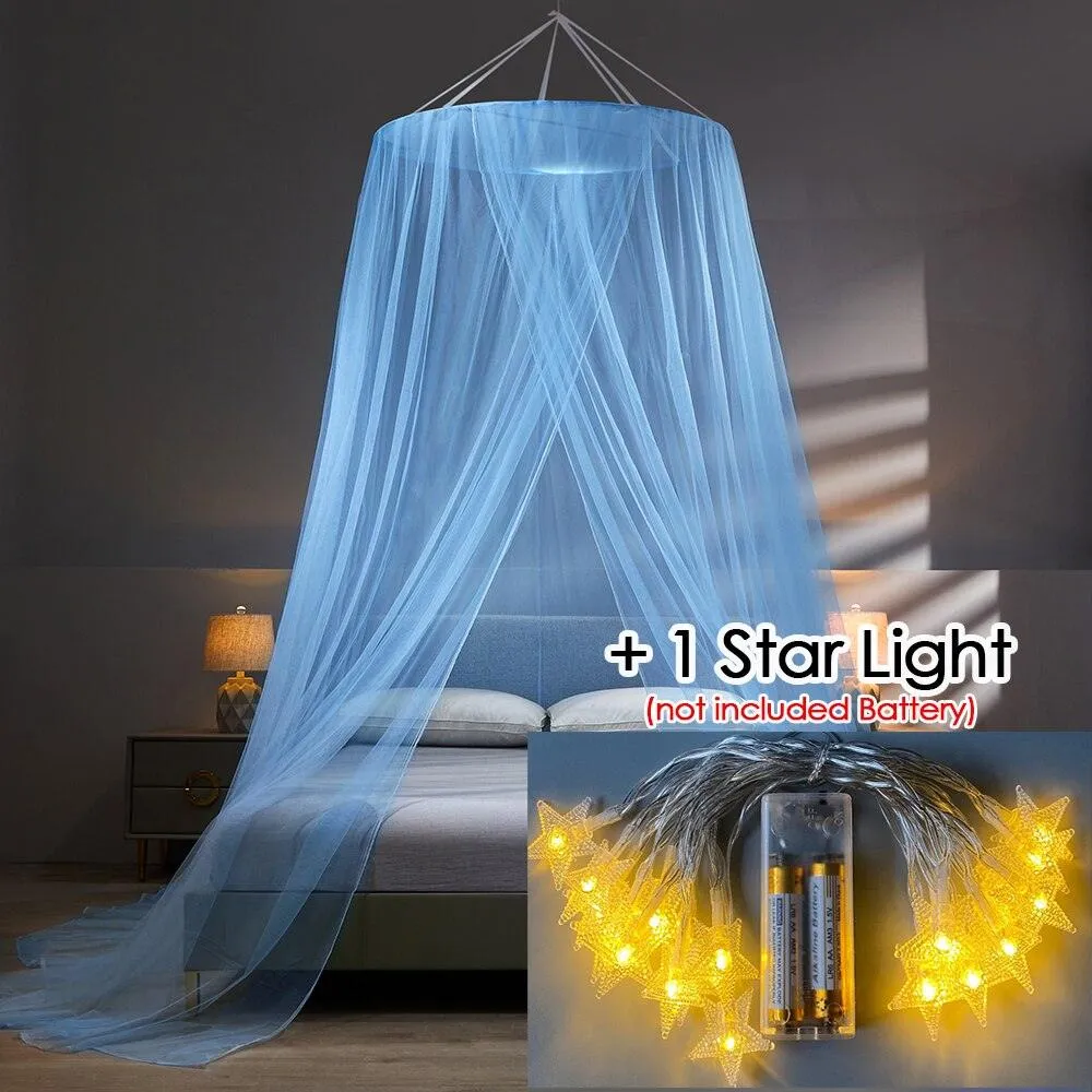 Compact Mosquito Net Canopy for Versatile Indoor and Outdoor Use - Quick Setup & Travel-Friendly