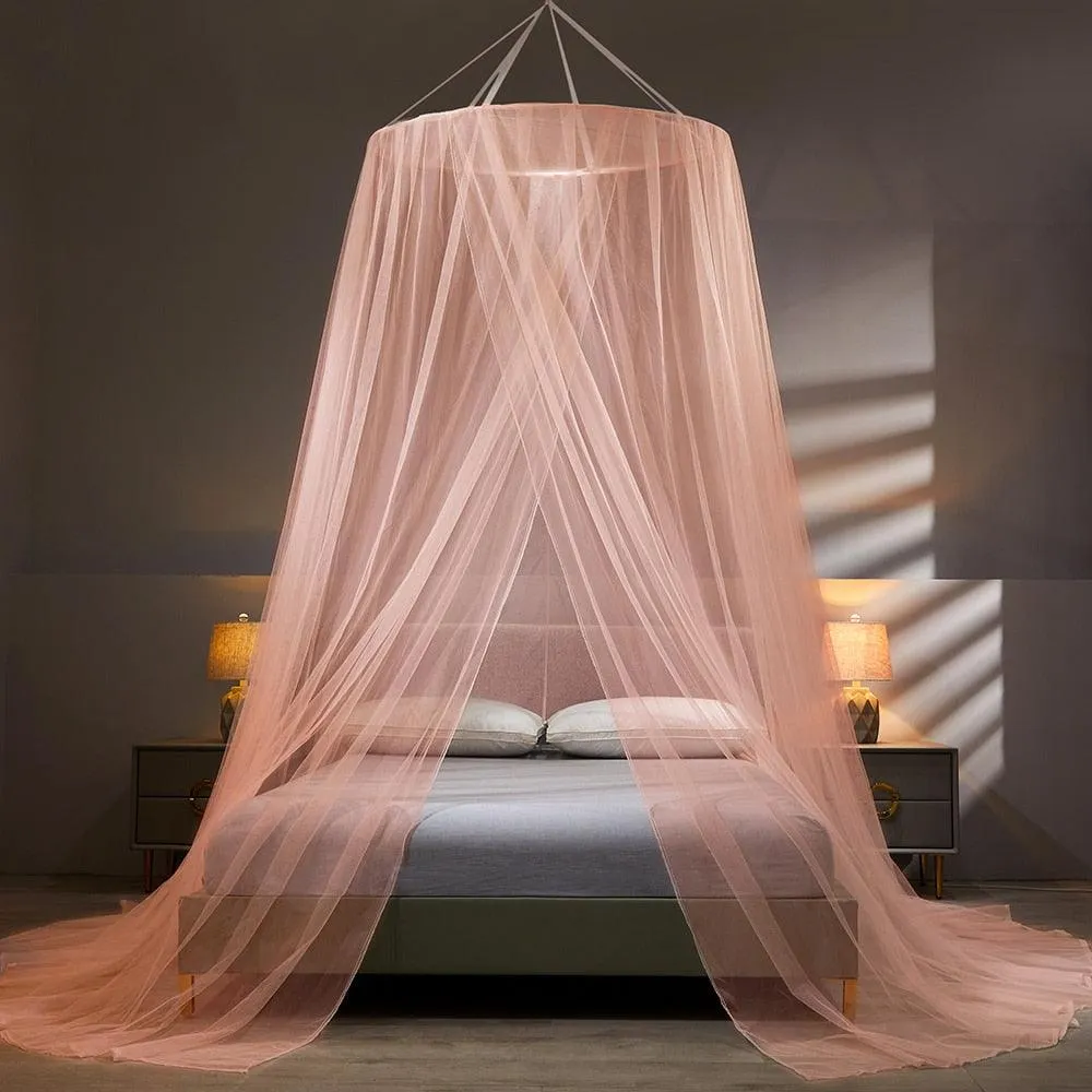 Compact Mosquito Net Canopy for Versatile Indoor and Outdoor Use - Quick Setup & Travel-Friendly