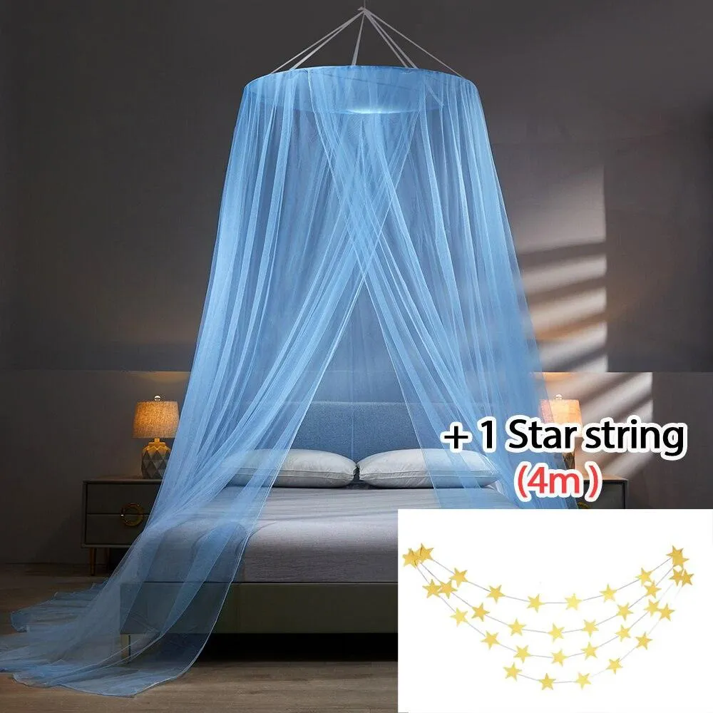 Compact Mosquito Net Canopy for Versatile Indoor and Outdoor Use - Quick Setup & Travel-Friendly