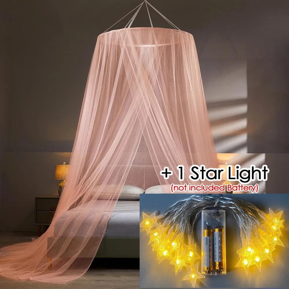 Compact Mosquito Net Canopy for Versatile Indoor and Outdoor Use - Quick Setup & Travel-Friendly