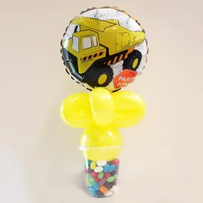 Construction Balloon Candy Cup