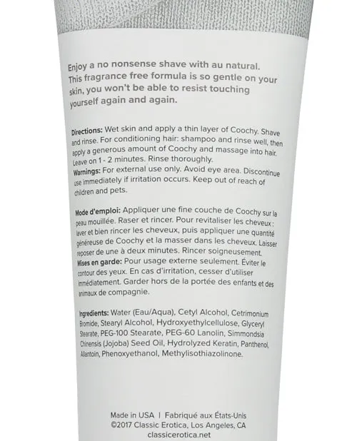 COOCHY Shave Cream - Assorted Scent - 7.2 oz Tube