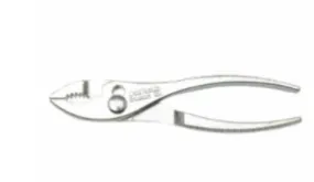 Crescent 181-H28N-05 Cee Tee Co.™ Curved Jaw Slip Joint Plier, 8 in, Non-Slip Handle