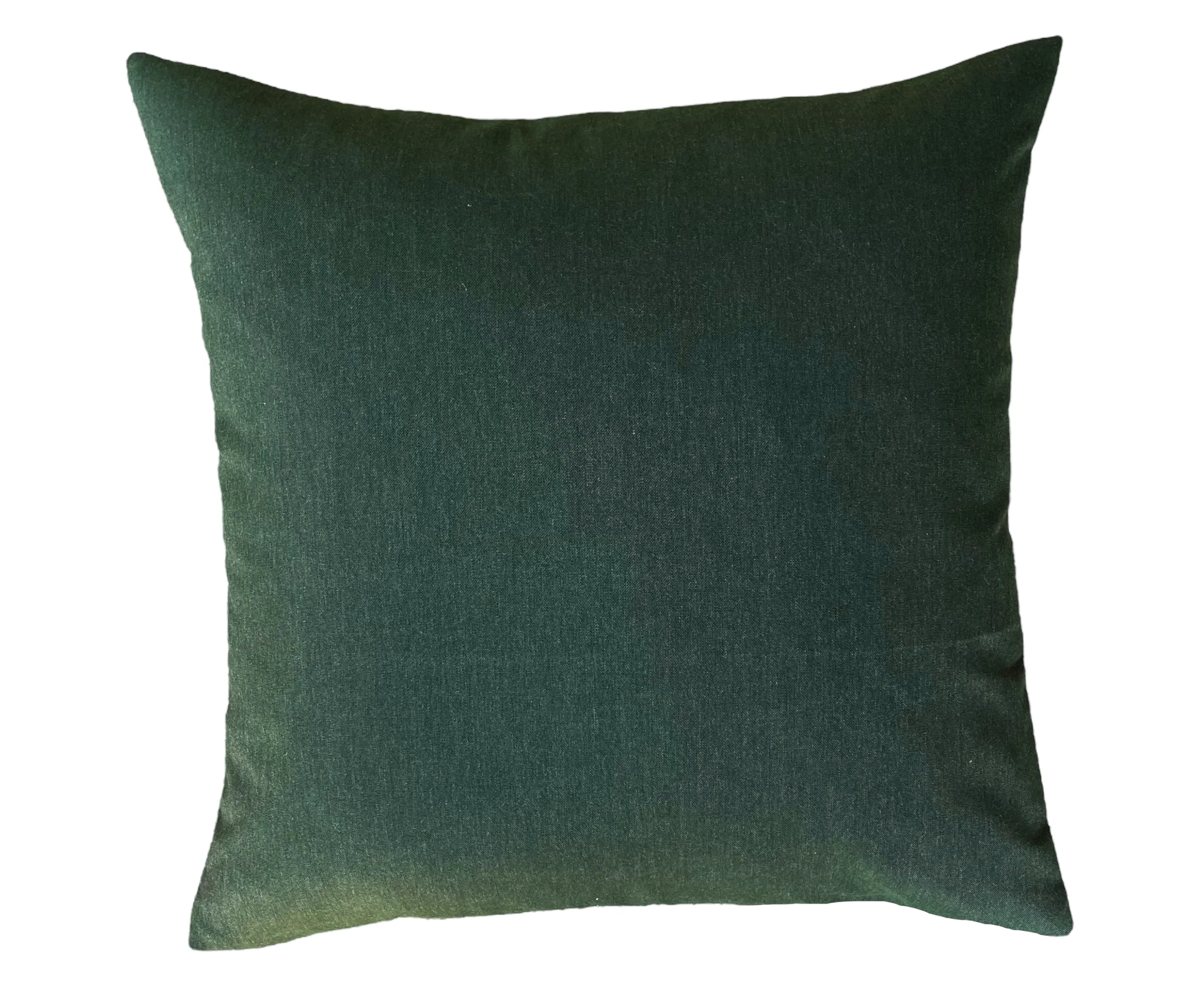 Dark Ivy Green Sunbrella Outdoor Pillow cover / Sunbrella Solid Pillow Cover