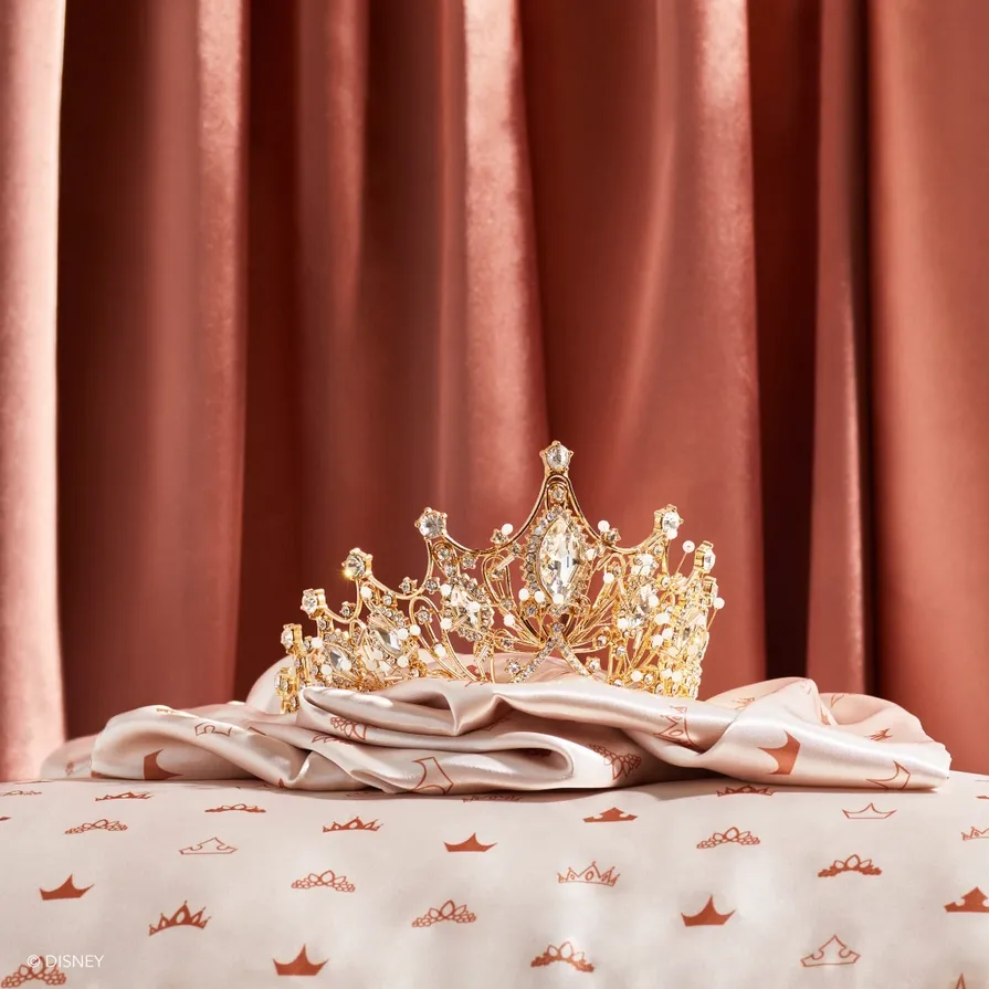 Disney x Kitsch Satin Pillowcase - Desert Crown