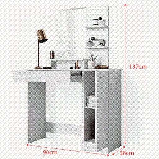 Dressing Table Cabinet Makeup Mirror - SHI13SA