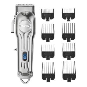 DSP 91475 Metal Edition Silver FX Professional Hair Clipper Trimmer For Men