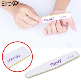 Elite99 Nail File Buffer Sanding Washable Manicure Tool Nail Art Polish Sandpaper Strip Set Polishing File Nail Tools