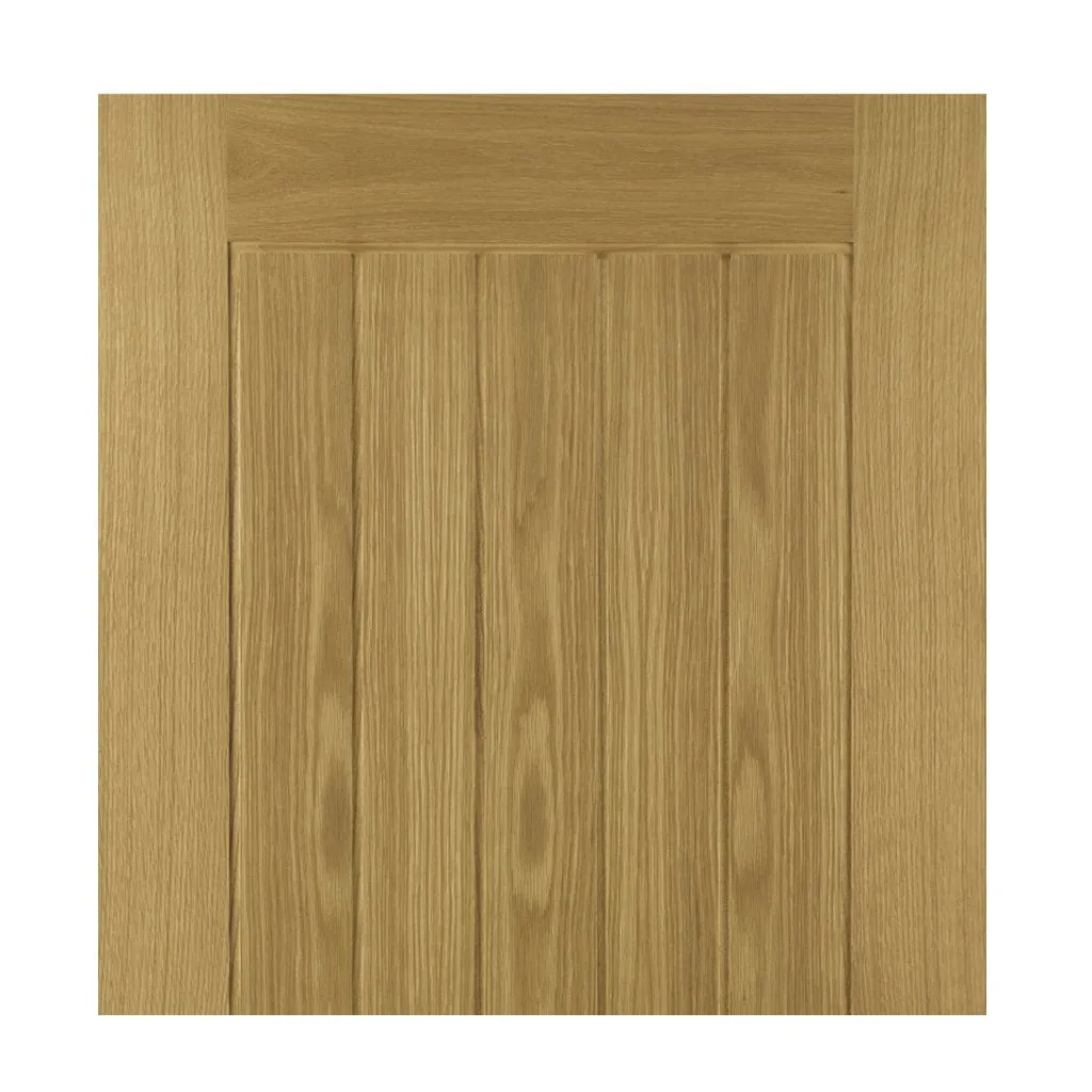 Ely Oak Absolute Evokit Double Pocket Doors - Unfinished