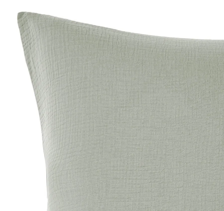 Elysian European Pillowcase Sage