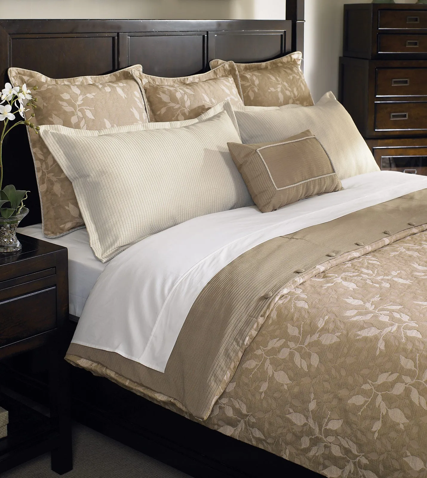 Emmy Ivory Textured Standard Sham 20x27