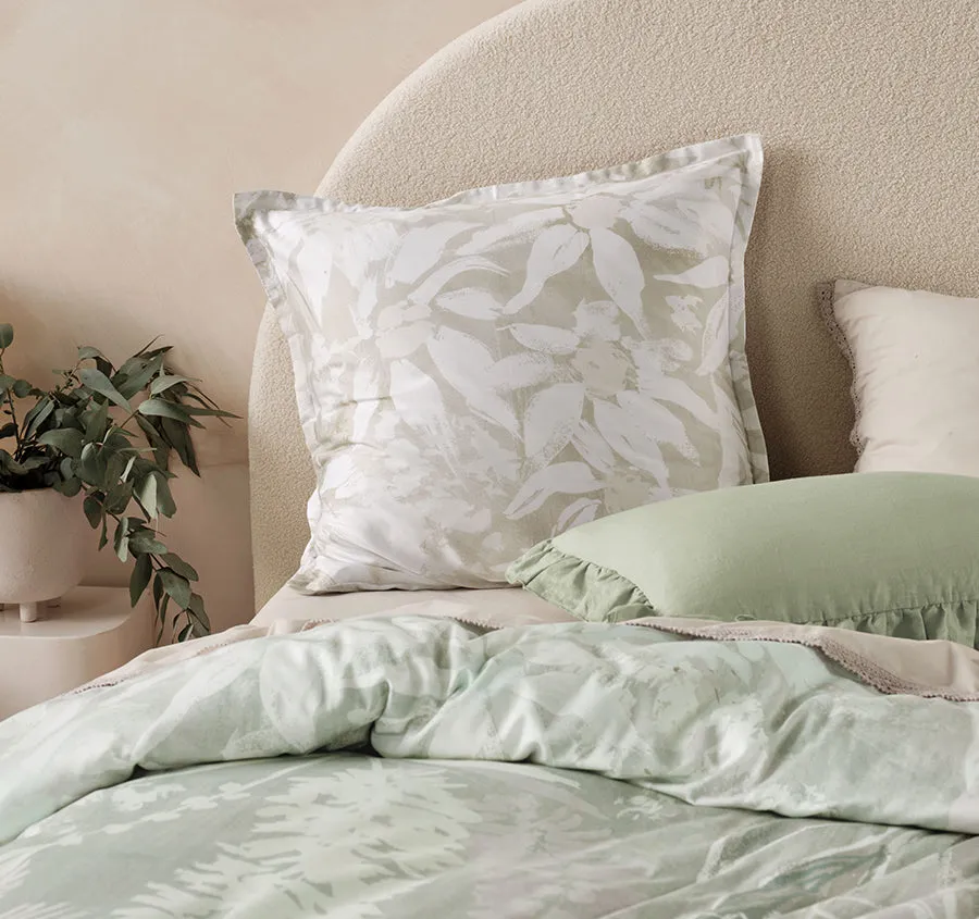 Esperance European Pillowcase Leaf