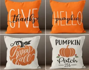 Fall Sweet Fall Set of 4 Pillow Covers