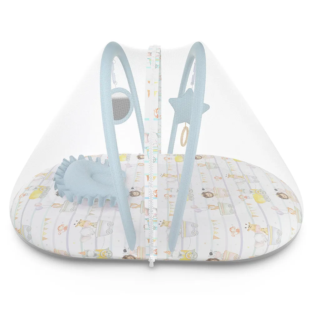 Fancy Fluff Organic Mosquito Net Set- Joy Ride