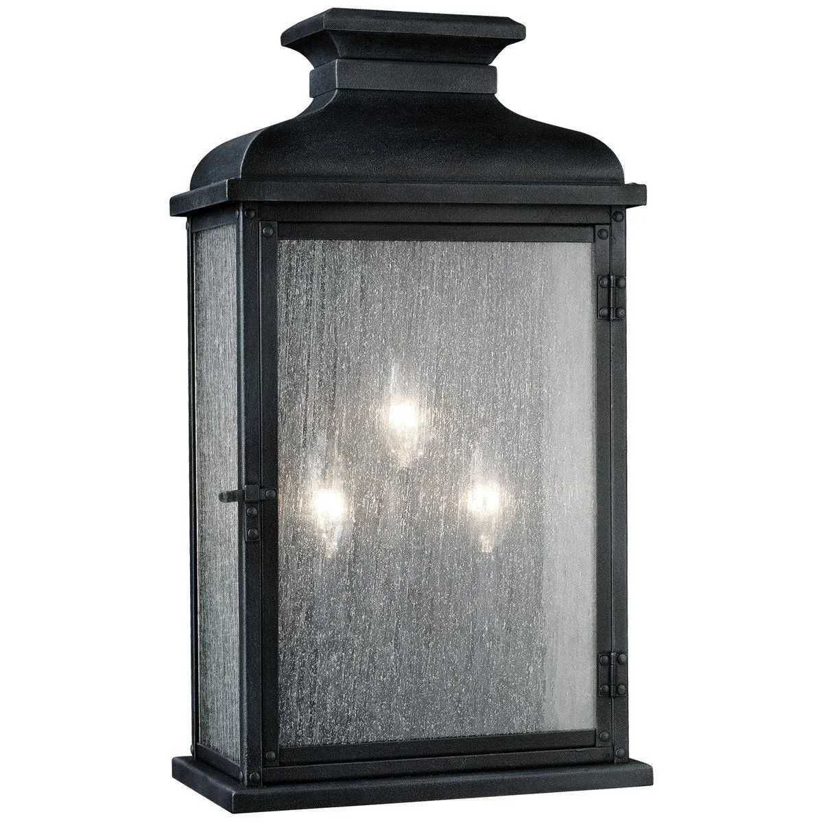 Feiss Pediment 3 Lights Outdoor Sconce