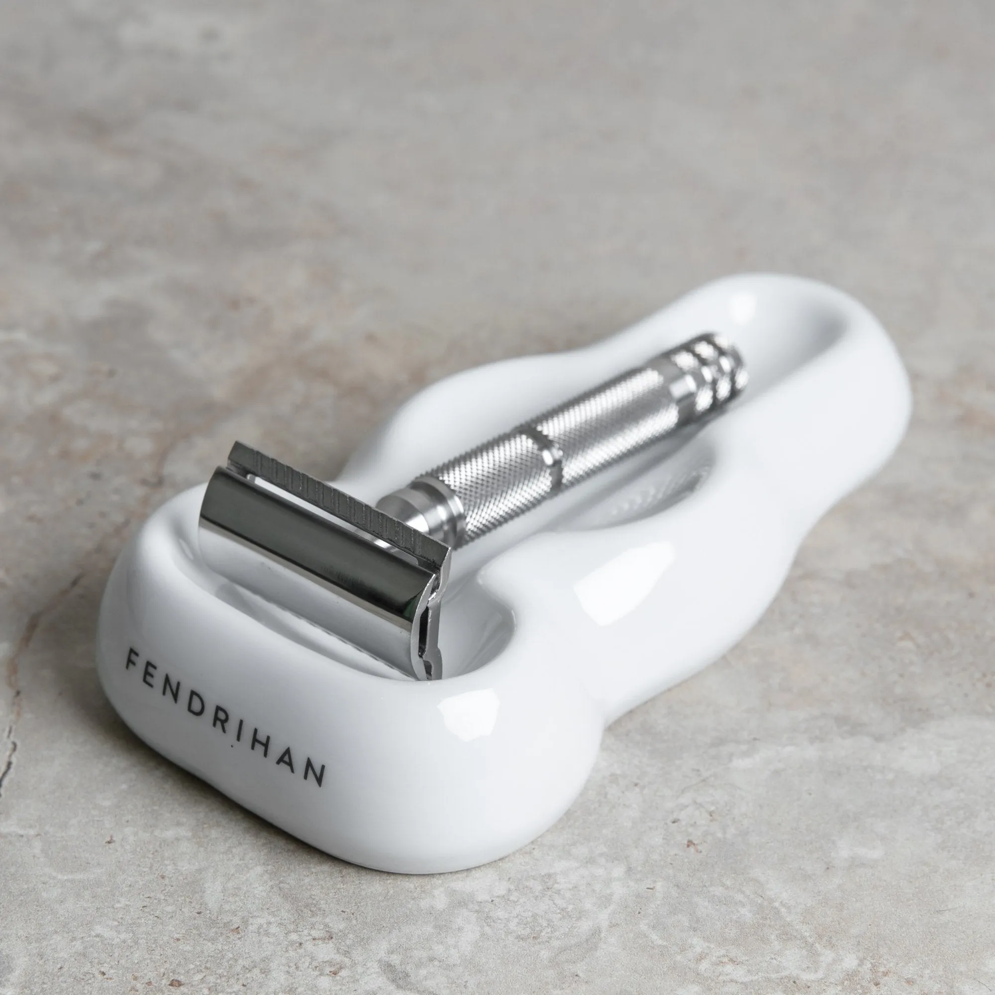 Fendrihan Porcelain Safety Razor Holder