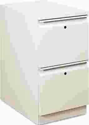 Flagship Mobile File/File Pedestal Full Radius Pull 22-7/8D Light Gray