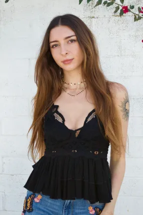 FP Black Tank Top