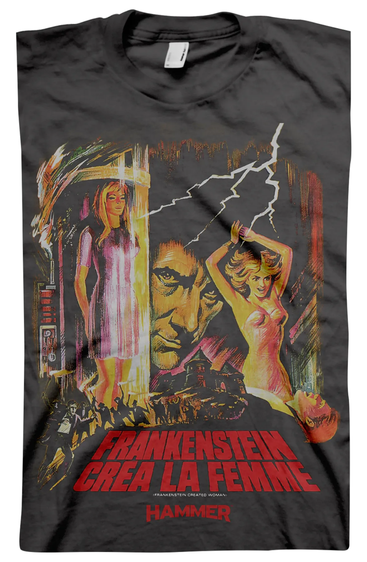 Frankenstein Created Woman Hammer Films T-Shirt