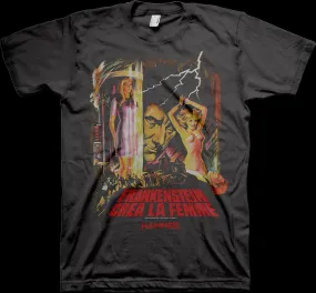 Frankenstein Created Woman Hammer Films T-Shirt