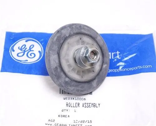 GE WE03X10008 Dryer Roller Assembly