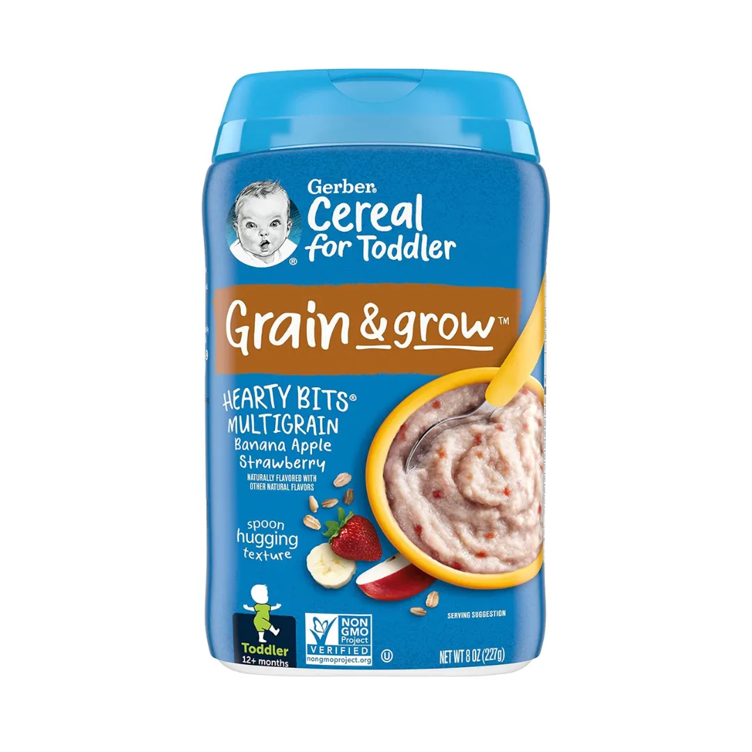 Gerber Baby Food Cereal 227g - Single Grain/Multigrain/Oatmeal/ Whole Wheat/ Probiotic