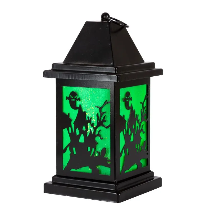 Gerson 12.2 in. Lantern Halloween Decor