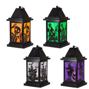 Gerson 12.2 in. Lantern Halloween Decor