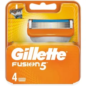 GILLETTE FUSION 5 4PCS