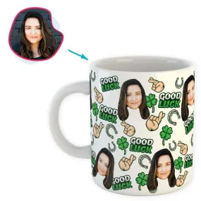 Good Luck Personalized Mug