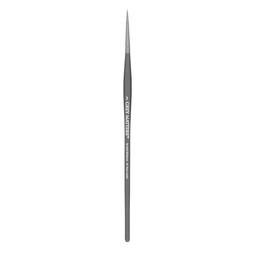 Gray Matters Synthetic Water Media Brush Round