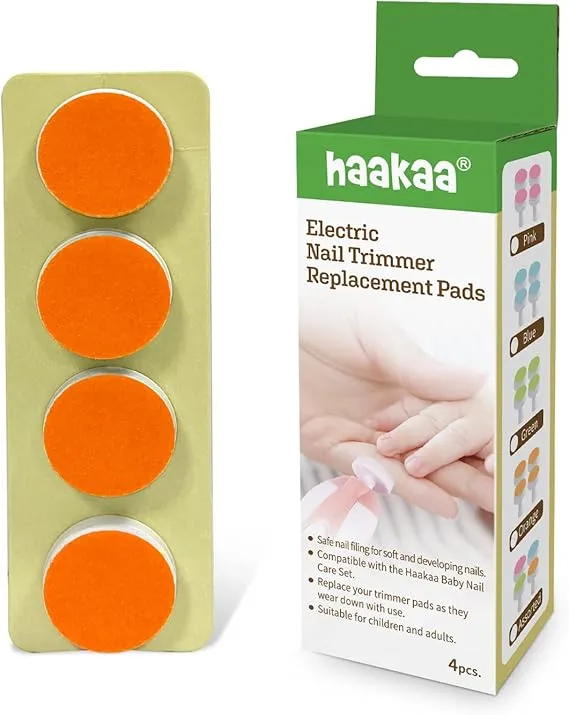 Haakaa Baby Nail Trimmer Replacement Pads - Orange (12 mos.)