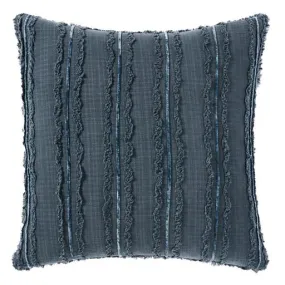 Heather European Pillowcase Slate by Linen House