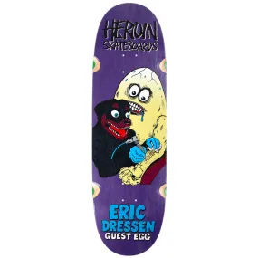 Heroin - Eric Dressen Guest Egg 9.75 Skateboard Deck