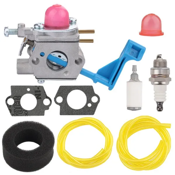 Hipa Carburetor Kit for Weed Eater GHT17 GHT22 GHT180 GHT180LE GHT220 GHT195LE GHT225LE Excalibur 22 inch Hedge Trimmer Poulan PHT19 GHT180 #C1U-W13A