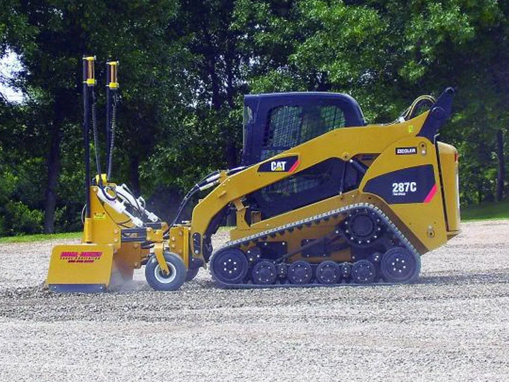 HITCHDOC dual dozer grading box for skid steer loader (NO LASER EQUIPMENT)