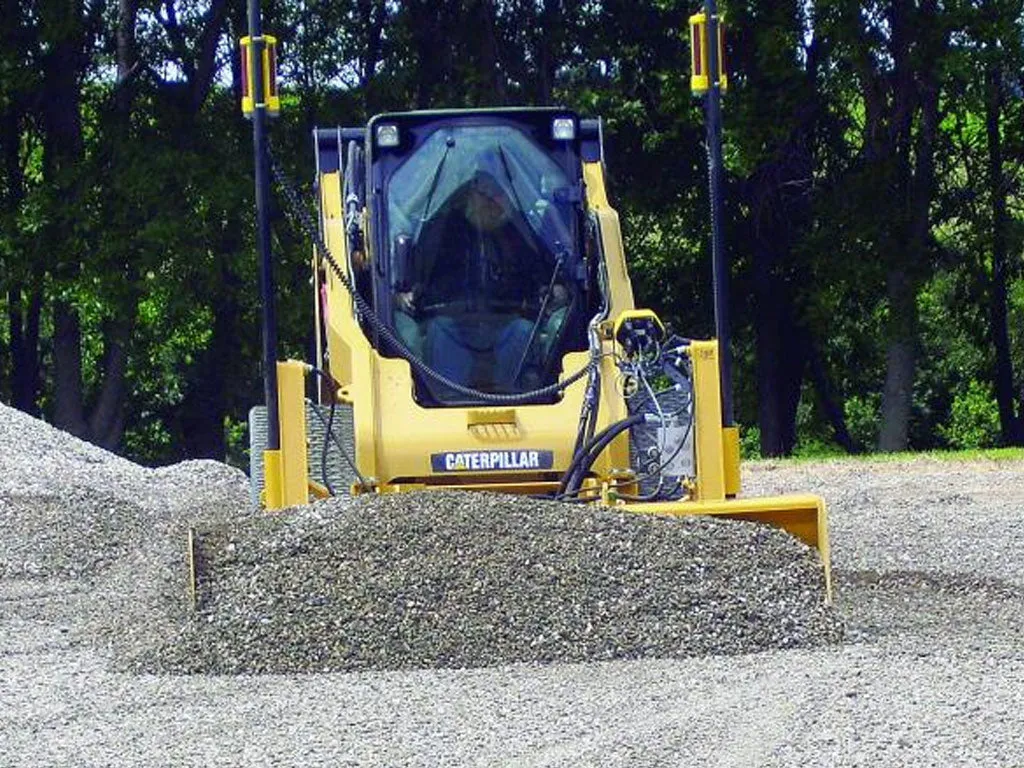 HITCHDOC dual dozer grading box for skid steer loader (NO LASER EQUIPMENT)