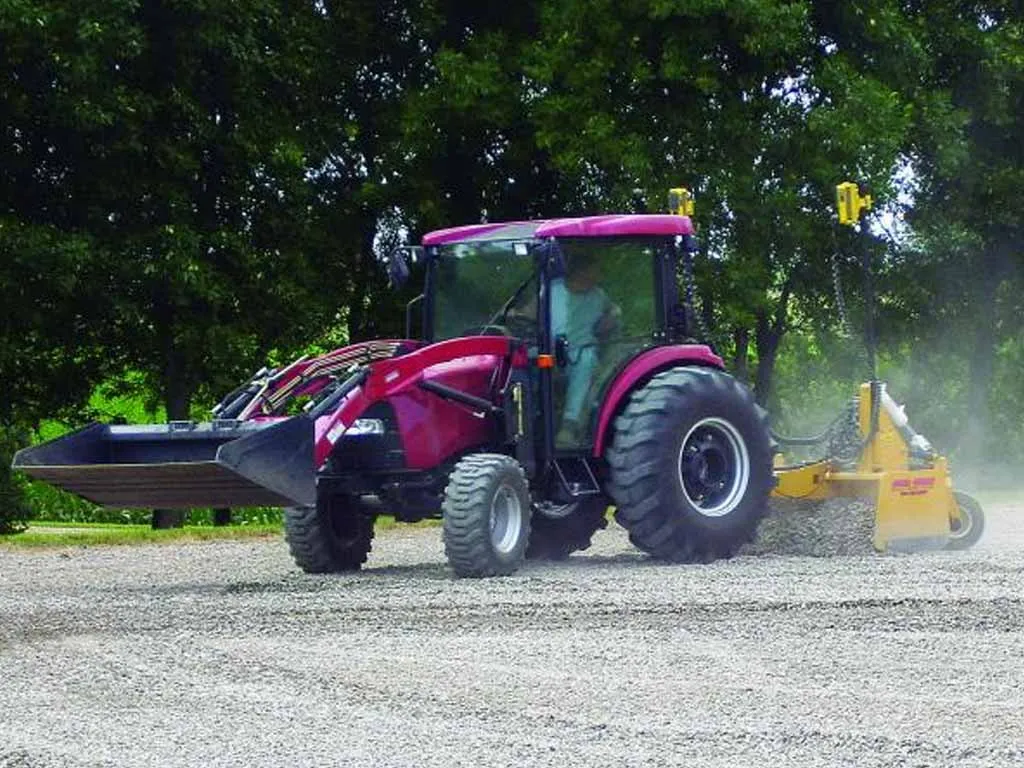 HITCHDOC dual dozer grading box for skid steer loader (NO LASER EQUIPMENT)