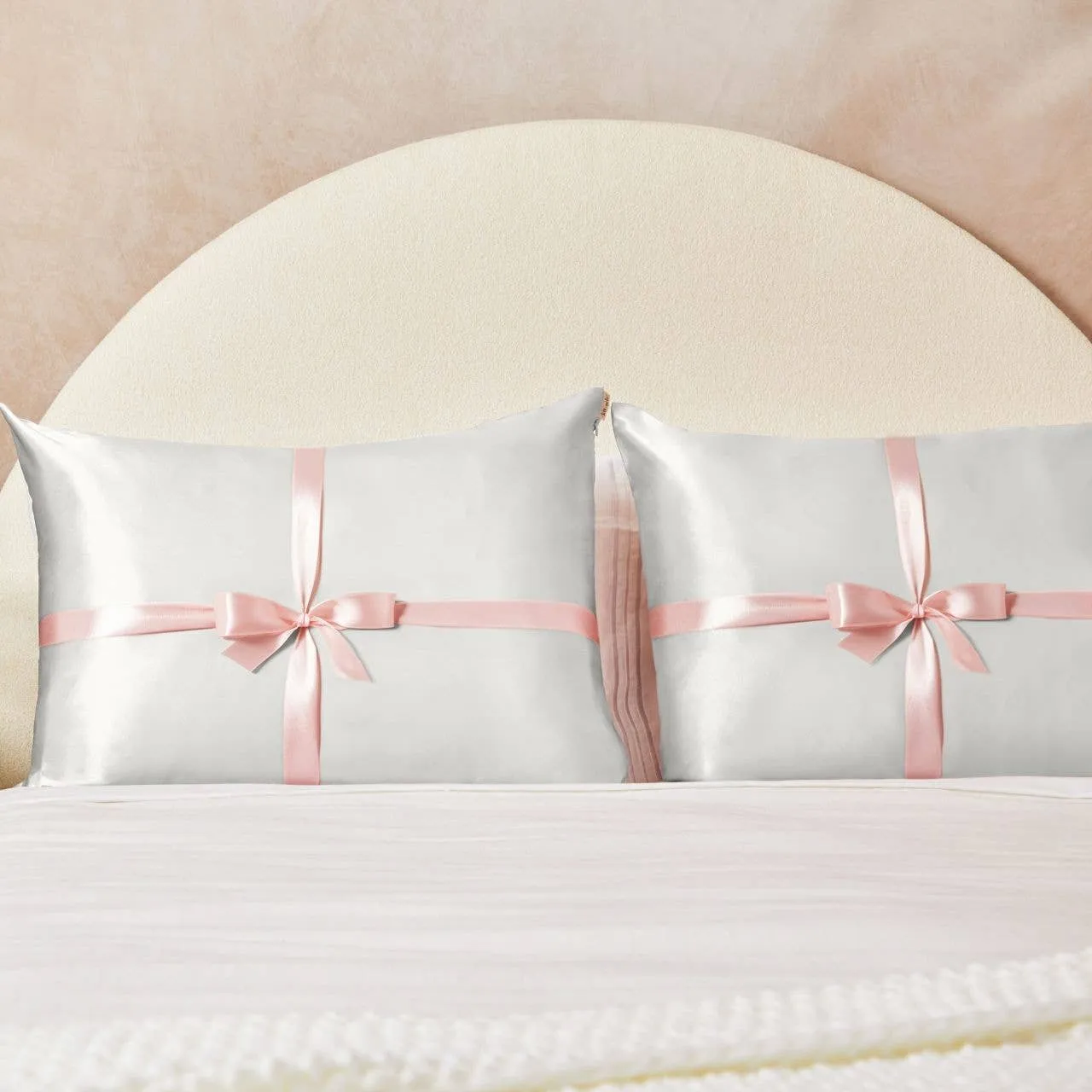 Holiday Standard Pillowcase 2pc - Ivory