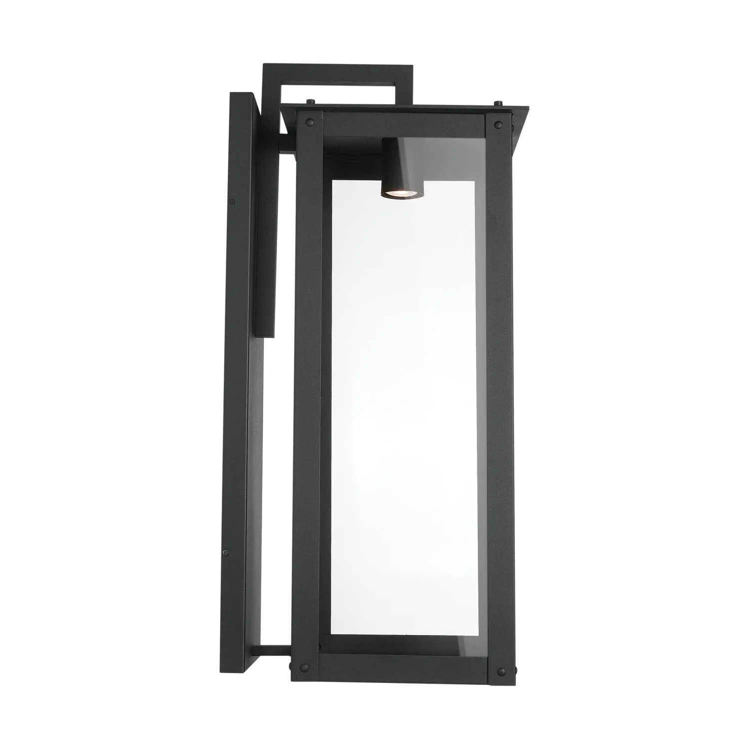 Hunt Coastal Outdoor Wall Lantern - Extra Large 36" - Black - Night Sky