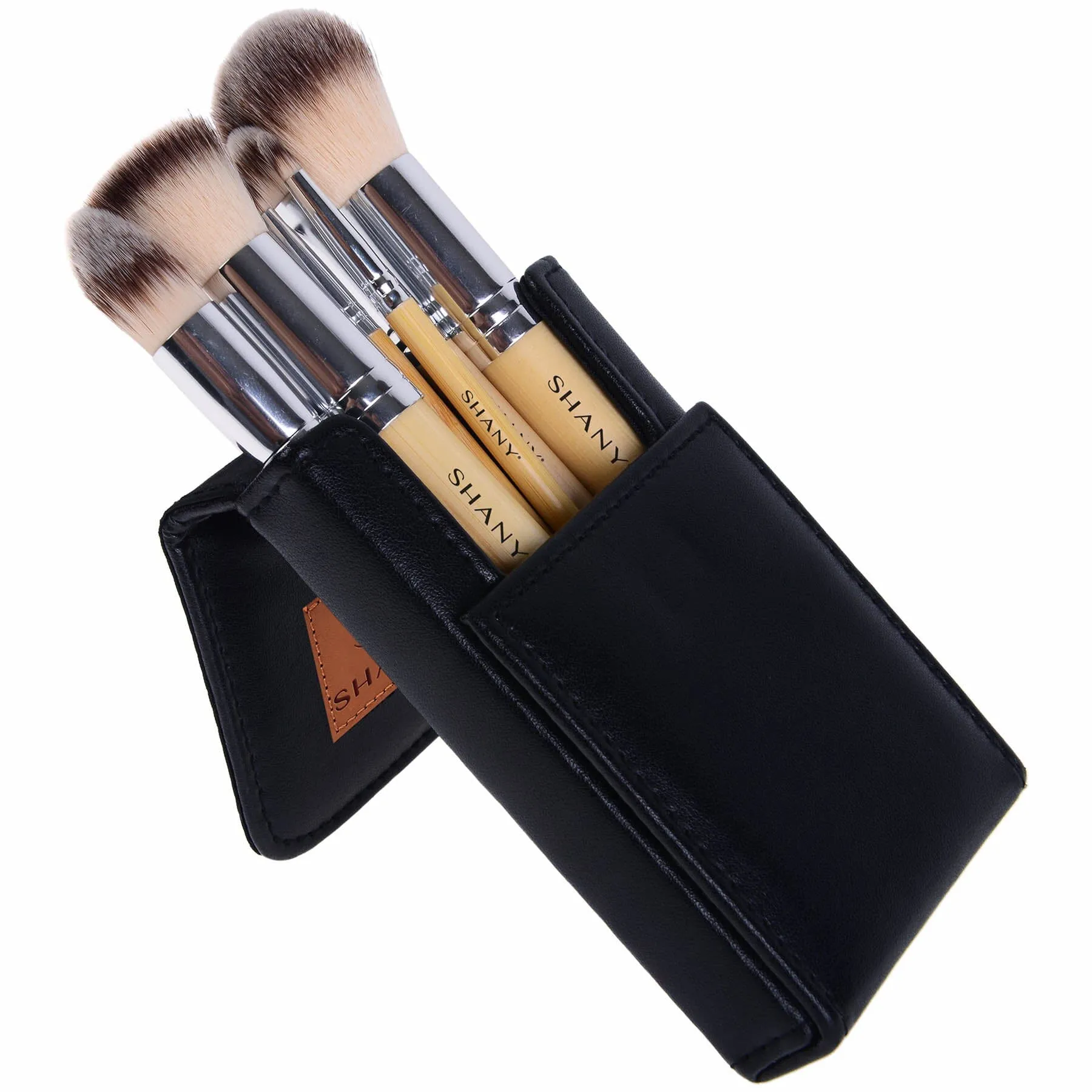 I love Bamboo - 7pc Petite Pro Bamboo brush set with Carrying Case