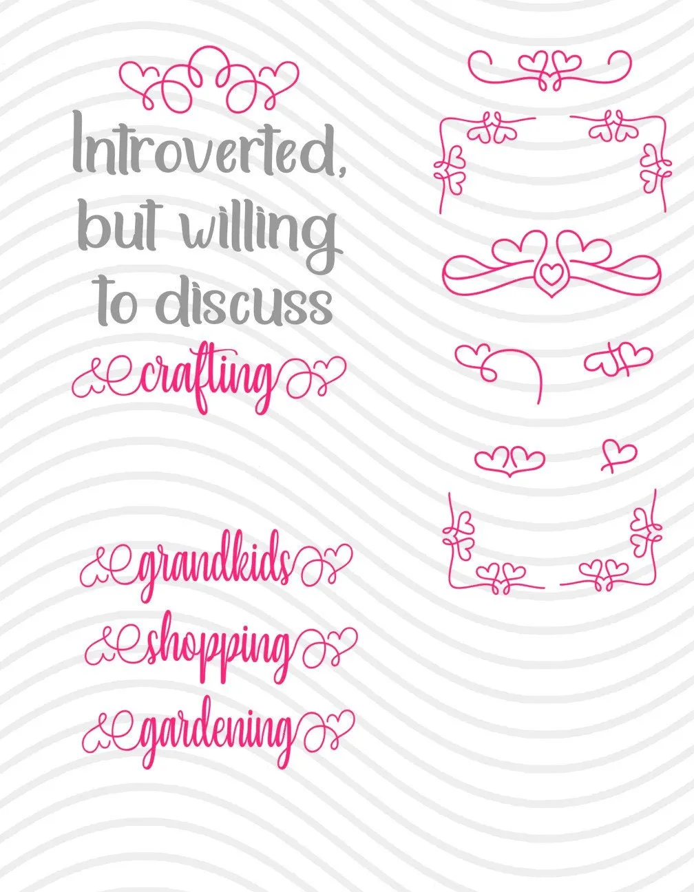 Introverted, but willing to discuss... with extras Digital Download